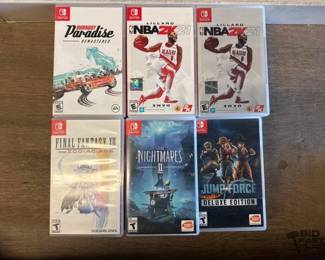 4576 Collection Of Empty Nintendo Switch Game Cases