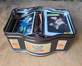 3018 WWE UFC Trading Cards in Tin Box