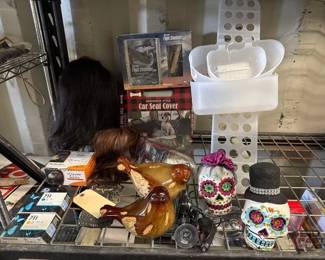 4084 3 Ink Cartridges, 2 Wigs, Flight Simulator 2004, Dog Seat Cover