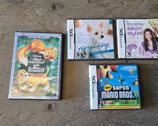 3046 Nintendo DS Video Games Disney DVD Movies