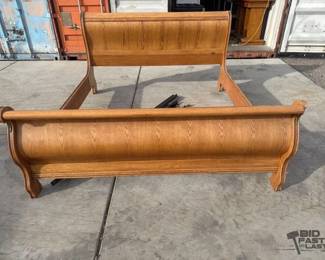 5008 Wooden Bed Frame With Box Frame