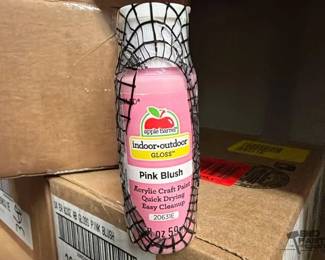 5532 3 Boxes of NEW Apple Barrel Pink Blush Craft Paint
