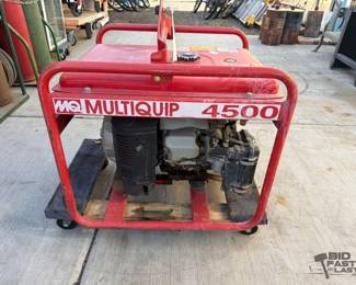75 Multiquip 4500 Generator