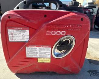 72 Predator 2000 Watt Generator