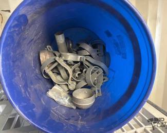 4596 Bucket Of Chainlink Fence Accessories