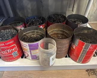 4610 Tubs Of Miscellaneous Hardware