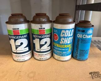 5600 4 New Cans of R12 Refrigerant