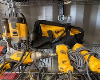 4054 Collections of Dewalt Corded Tools And Bag