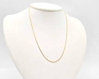 600 18k Gold Chain, 2.3g