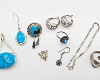 910 Sterling Silver Jewelry