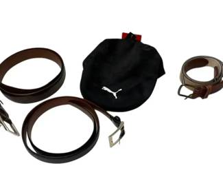 Puma Golf Hat, Brighton Belts More