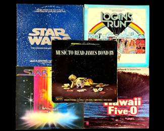 Star Trek, Star Wars, James Bond, More Movie Soundtrack Vinyl Records