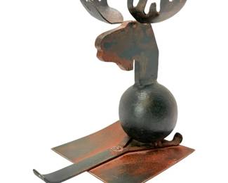 Jan Barboglio Solid Iron Moose Stocking Hook