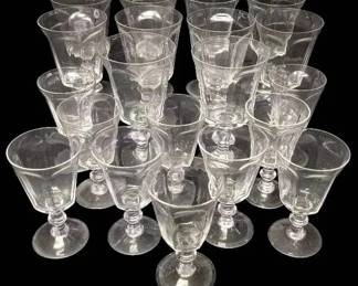 Stemmed Glass Drinking Glasses