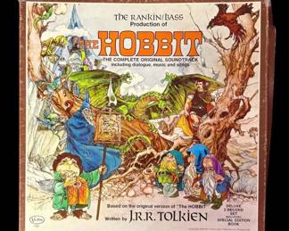 Rankin Bass The Hobbit Original Soundtrack Vinyl Record