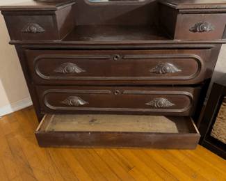 Large drawers with secret drawer at base.