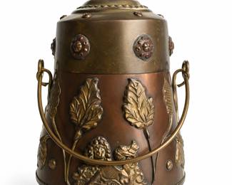 Antique Victorian Coal Hod bid #30