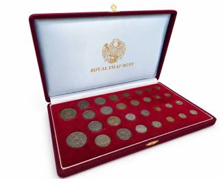 1963 Thailand Royal Mint 30 Coin Boxed Set bid #53