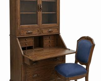 Lillian Russel for Davis Cabinet Co. Secretary & Chair bid #50