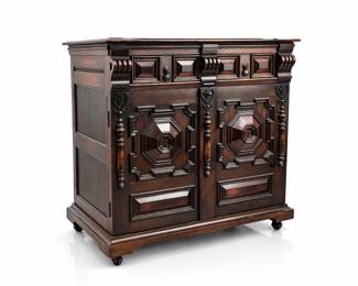 Antique English Sideboard bid #28