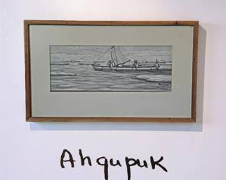GEORGE AHGUPUK "Seal Skin" bid #56
