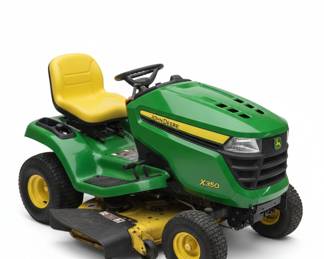 2016 John Deere X350 42" Riding Lawnmower with 373 Hours of Use                                                                                     ( At our client's request this item will not be included in the 50% off on day 2 of our sale)