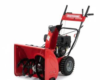 Craftsman SN410 24" Electric Start Snowblower                                                                               ( At our client's request this item will not be included in the 50% off on day 2 of our sale)