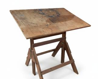 Antique Art Table