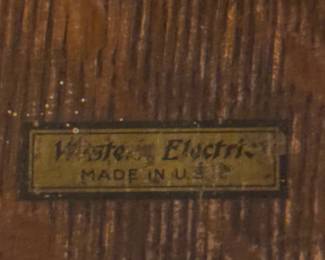 Western Electric Ringer Box Telephone