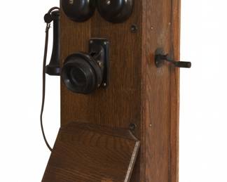 Antique Hand crank Wall Mount Phone