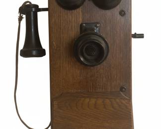 Antique Hand crank Wall Mount Phone