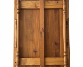 Antique Folding Wood Table