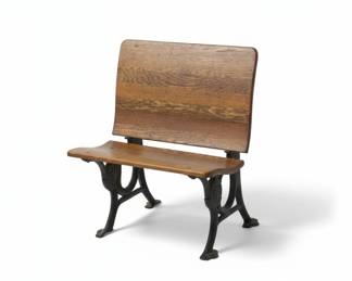 Antique Child's Fold Up Bench
