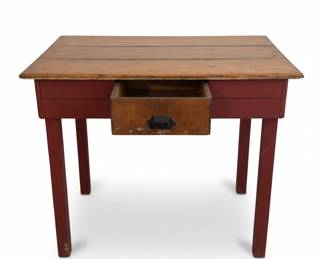 Vintage Farmhouse Baker's Table