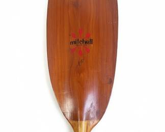 Vintage Mitchell Canoe Paddle