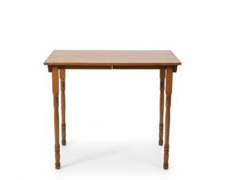 Antique Folding Wood Table