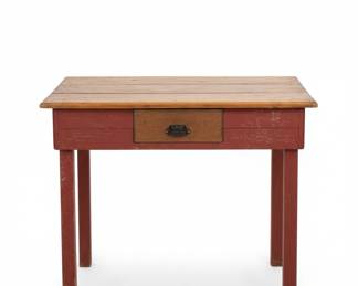 Vintage Farmhouse Baker's Table