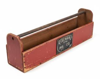 Vintage Handmade Fireman's Toolbox