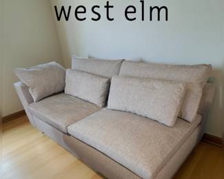 Sofa, footprint: 44" x 78"