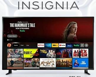 INSIGNIA 50" UHD TV and Wall Mount bid #25