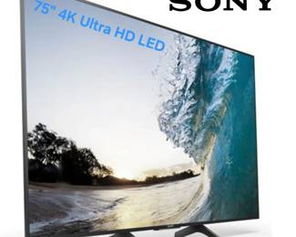 LR SONY 75" 4K LED Smart TV bid #14