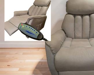 Power Recliner with Heat and Massage bid #46