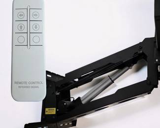 Motorized Fully Adjustable Articulated TV Wall Mount with Remote $150 or bid #49
