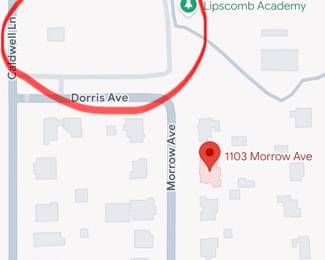 Parking lot that can be used - street parking is limited. 