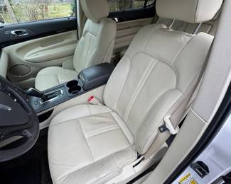 2019 LINCOLN MKT ELITE, 19k MILES, 7 PASSENGER SEATING - A single-owner car, garage kept, with a very low 19,640 miles.
options include: heated front and rear seats, dual sunroofs, adaptive HID headlights, power liftgate,
EQUIPMENT GROUP 201A: MKT Elite Equipment Group, Adaptive Cruise Control, Power Fold 3rd Row Seat, Blind Spot Information System, All Weather Floor Mats, Heated Steering Wheel, Navigation System, THX II Audio System.
Plus: White Platinum Metallic Tri-Coat ($595.00); 20" Polished Aluminum Wheels, Lane Keep Assist; Tow Package ($595.00)
Original sticker price $54,785;