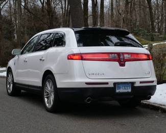 2019 LINCOLN MKT ELITE, 19k MILES, 7 PASSENGER SEATING - A single-owner car, garage kept, with a very low 19,640 miles.
options include: heated front and rear seats, dual sunroofs, adaptive HID headlights, power liftgate,
EQUIPMENT GROUP 201A: MKT Elite Equipment Group, Adaptive Cruise Control, Power Fold 3rd Row Seat, Blind Spot Information System, All Weather Floor Mats, Heated Steering Wheel, Navigation System, THX II Audio System.
Plus: White Platinum Metallic Tri-Coat ($595.00); 20" Polished Aluminum Wheels, Lane Keep Assist; Tow Package ($595.00)
Original sticker price $54,785;