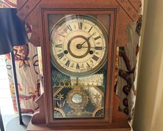	#10	1908 Antique Clock Frametown Pennsylvania	 $75.00 				