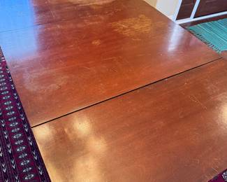 	#20	Vintage Drop Leaf Table 24"-76"x32"x30"	 $75.00 				
