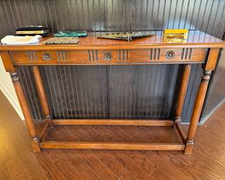 	#31	Wooden Console Table 49"x15"x32"	 SOLD				