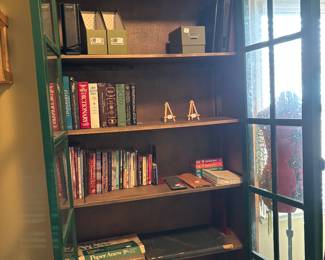 	#39	Distressed Green Glass Front Cabinet 43"X16"x87"	SOLD			